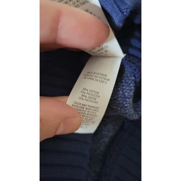 Aerie “Checked Out” Graphic Crewneck Sweatshirt NWT Women’s Small Blue - Picture 6 of 7